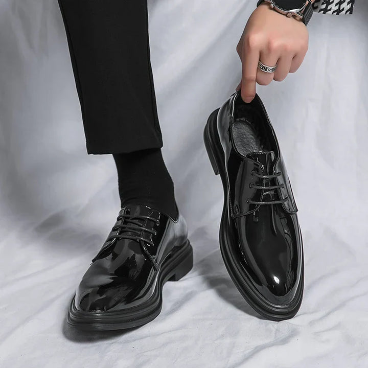 Edward | Classic Patent Derby Dress Shoe