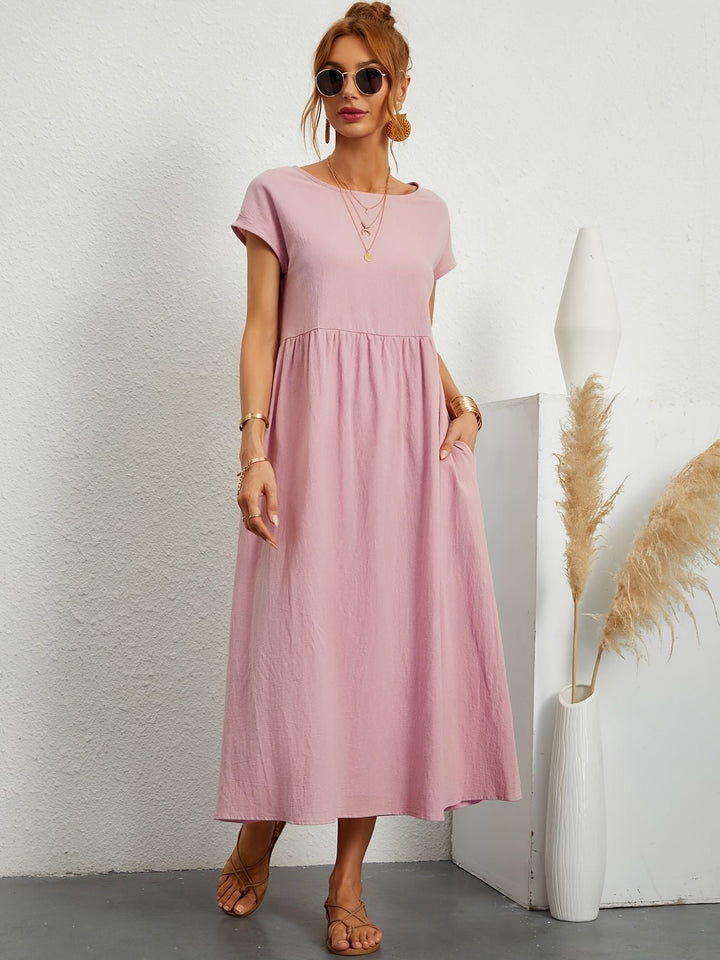 Adelaide | Short Sleeve Midi Dress