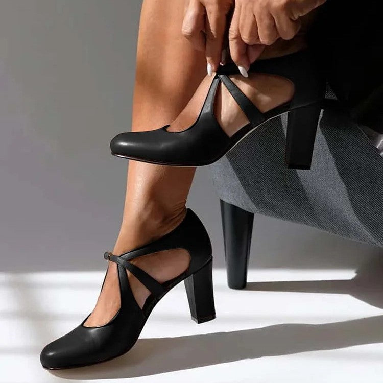 Lydia | Elegant Block Heels