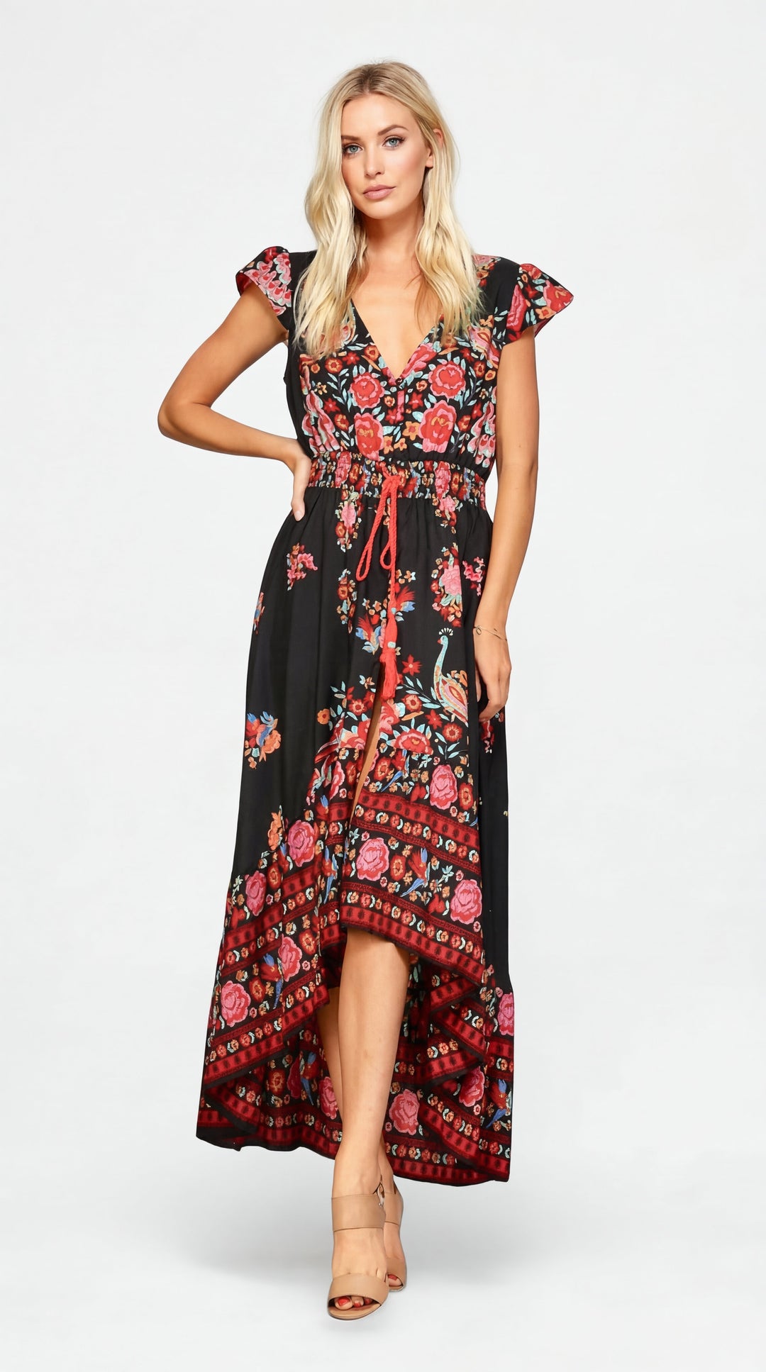 Bella | Classic Floral Dress