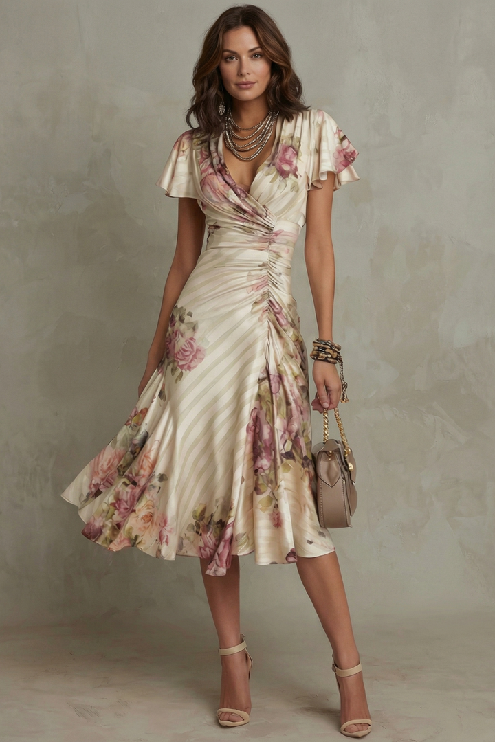 Rosalinde | Elegant Midi Dress