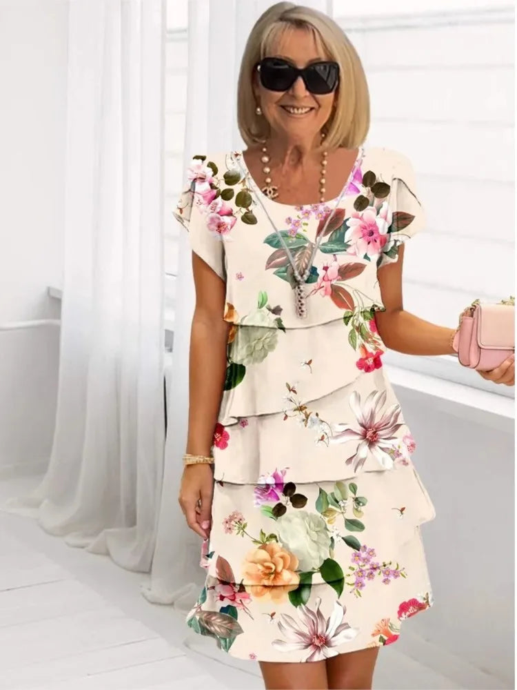 Wendy | Elegant Ruffle Dress