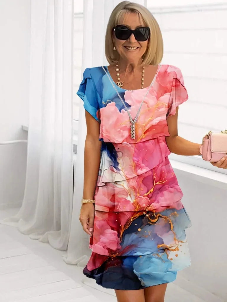 Emily | Elegant Ruffled Dress