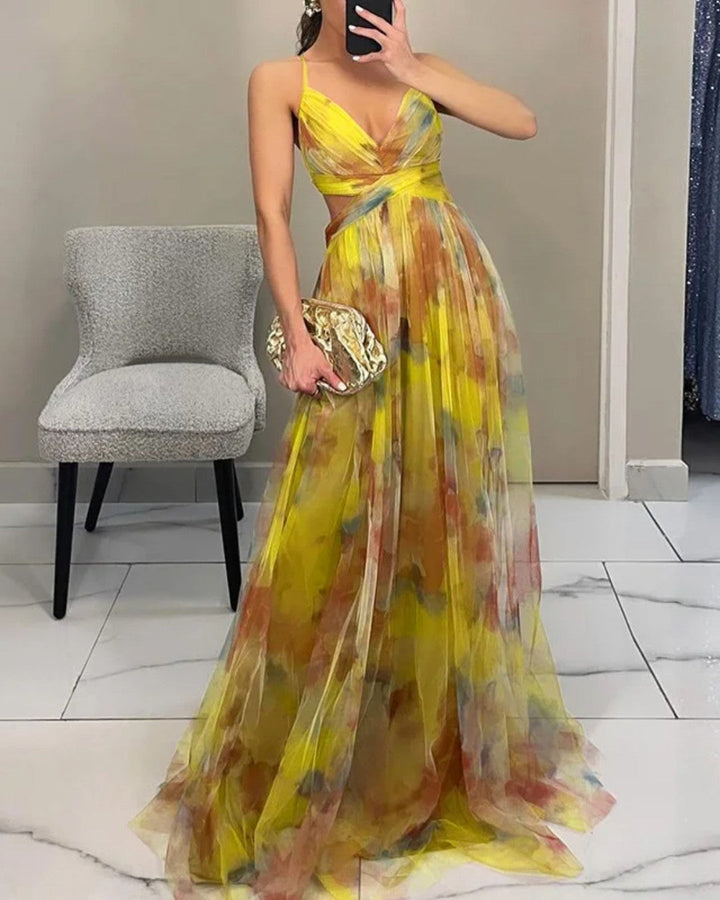 Vivienne | Floral Maxi Slip Dress