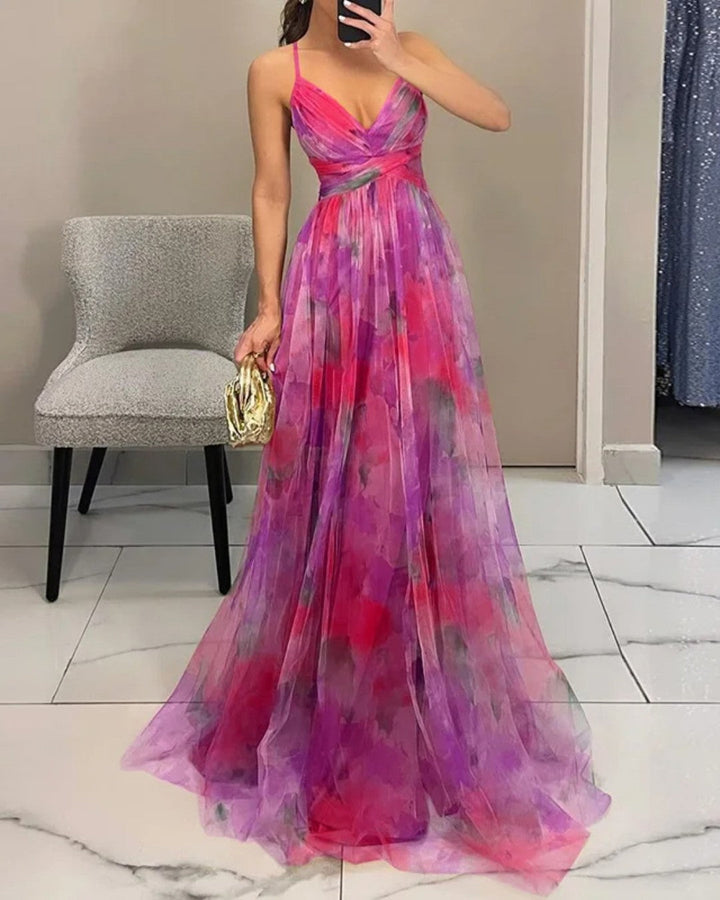Vivienne | Floral Maxi Slip Dress
