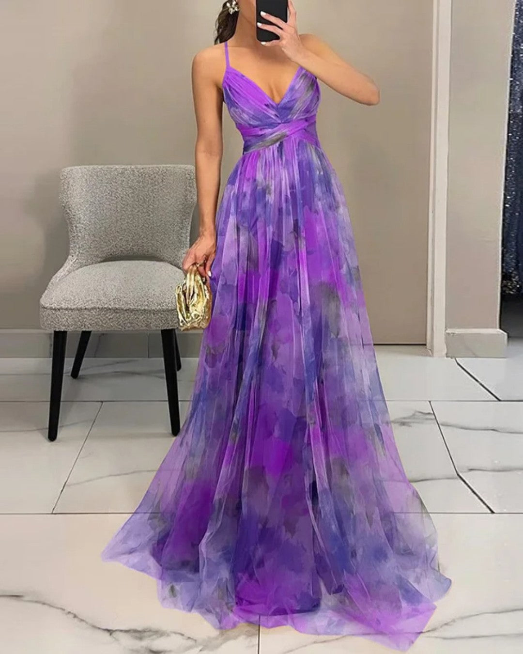 Vivienne | Floral Maxi Slip Dress