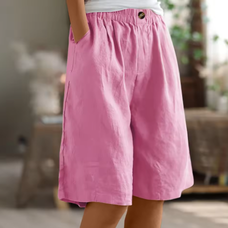 Renee | Breathable Wide Leg Shorts