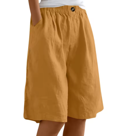 Renee | Breathable Wide Leg Shorts
