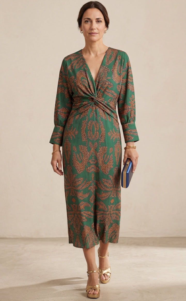 Zaera | Timeless Charm Midi Dress