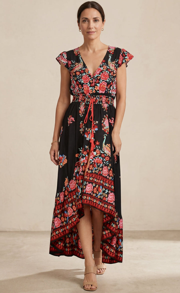 Bella | Classic Floral Dress