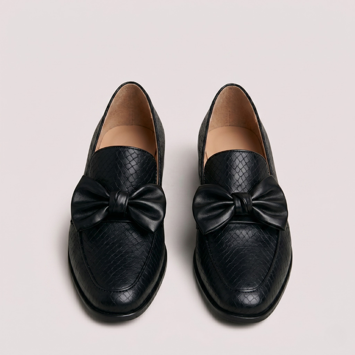 Edith | Bow Detail Comfort Loafers