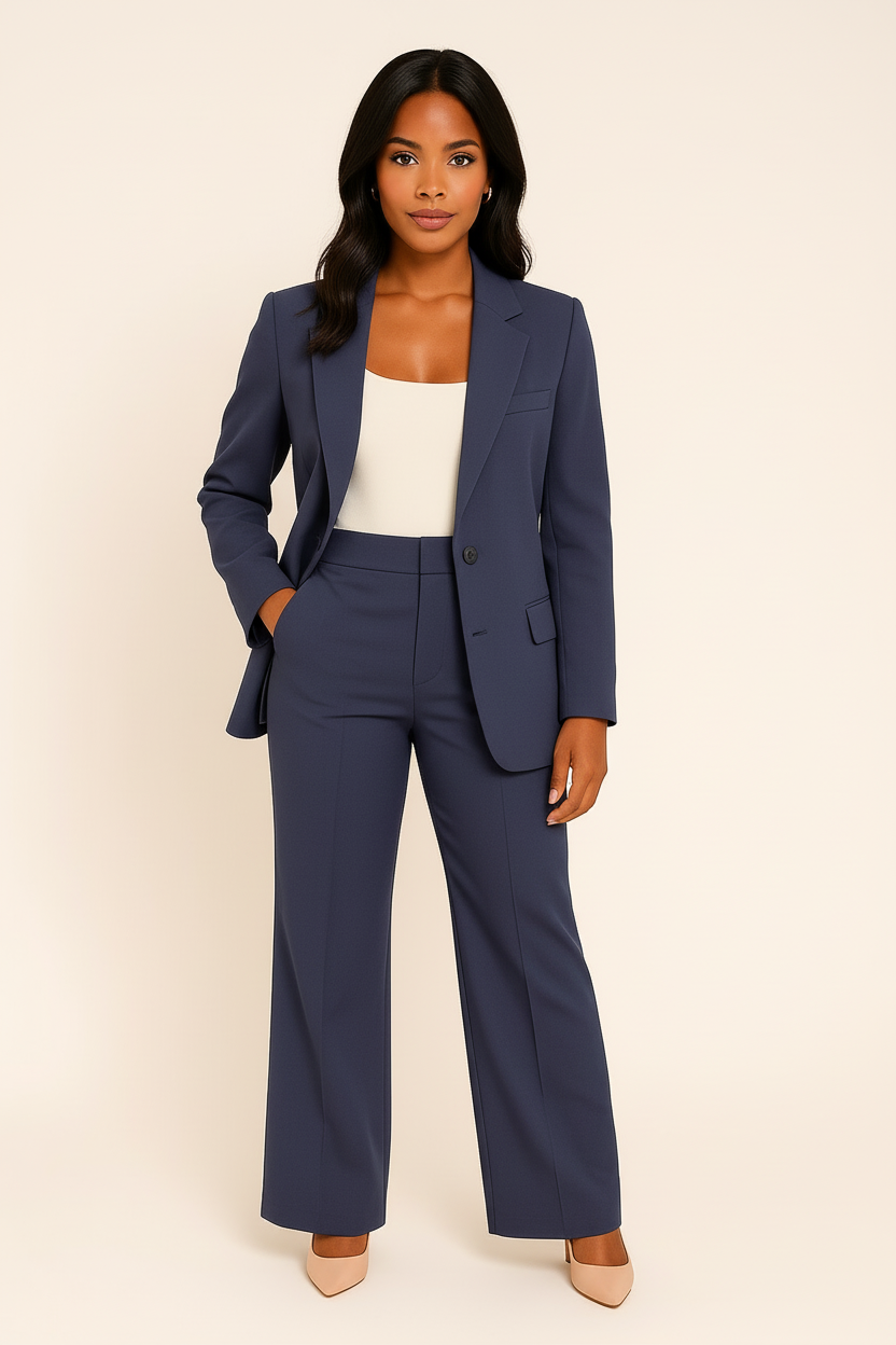Vivienne | Tailored Blazer & Pants Suit Set
