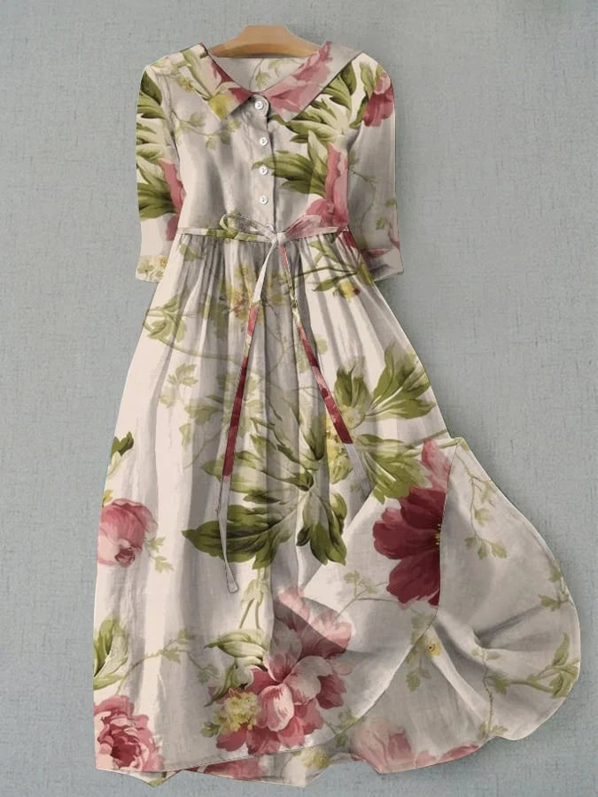 Naomi | Elegant Floral Dress