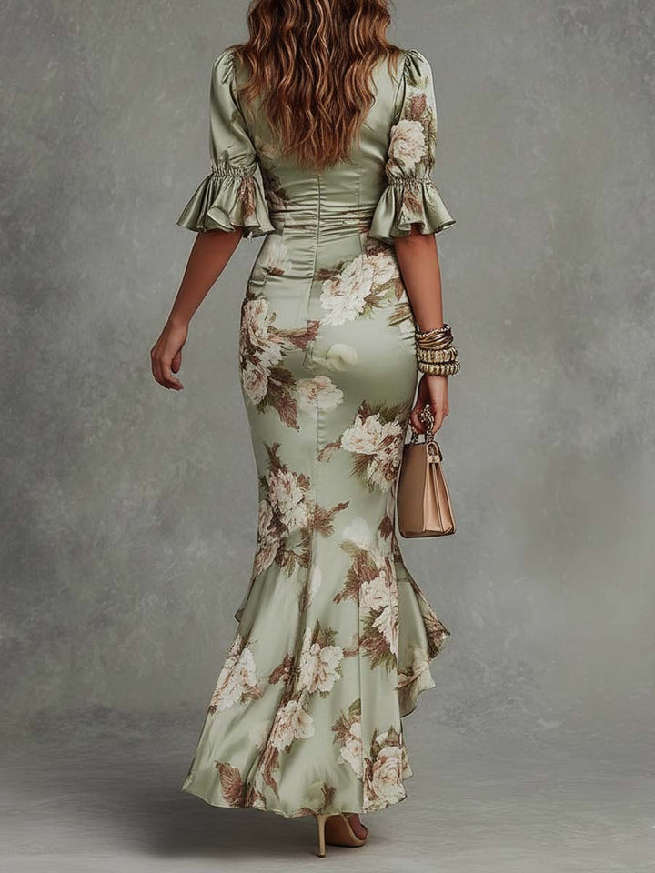 Kassy | Flattering Floral Maxi Dress