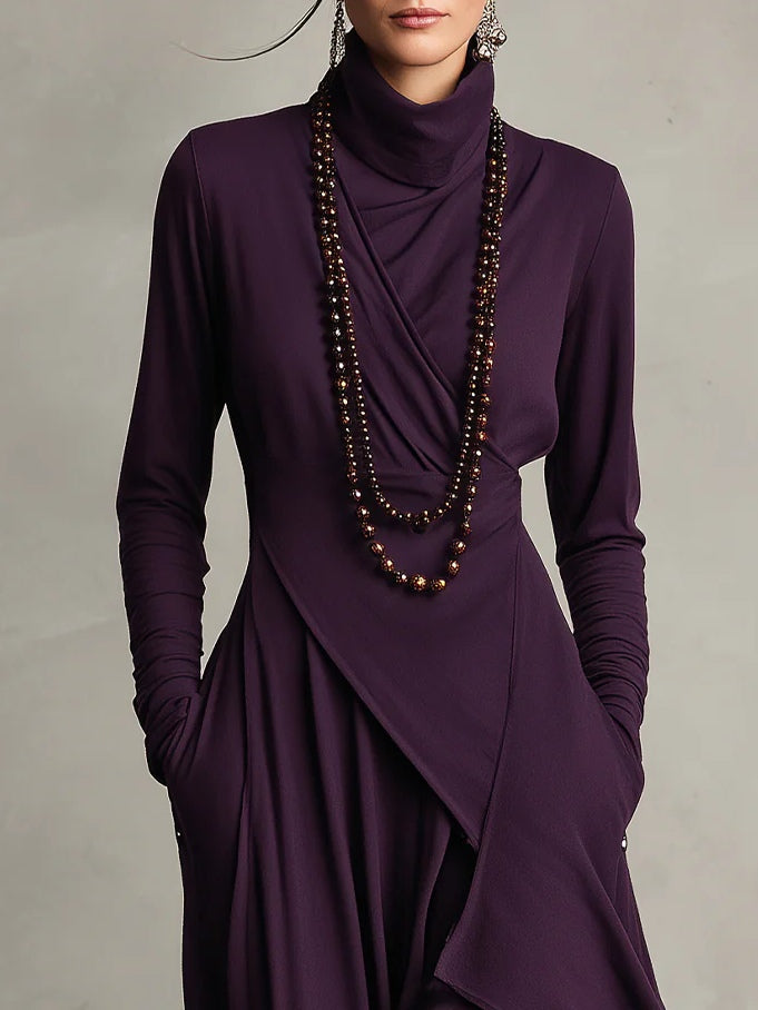 Catherine | Elegant Pleated Maxi Dress