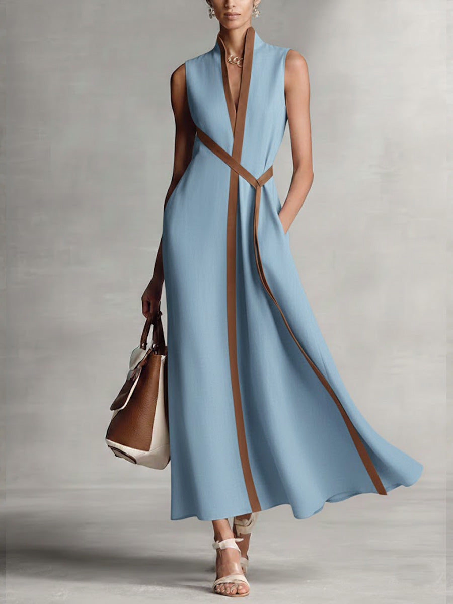 Elira | Flattering Sleeveless Maxi Dress