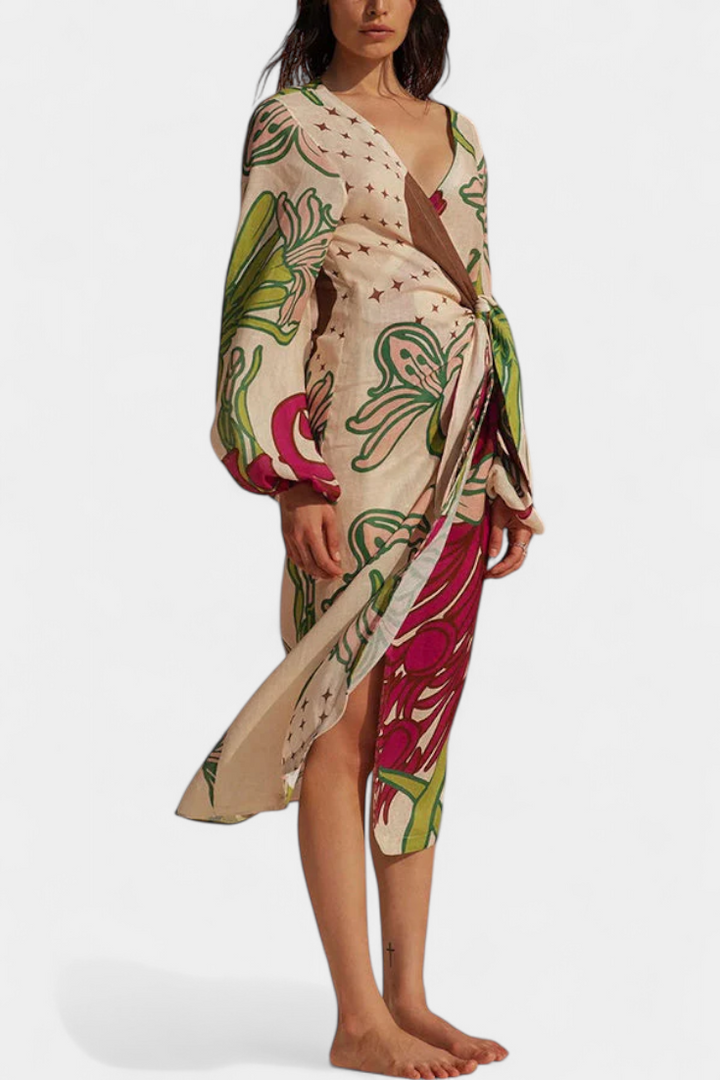 Grace | Classic Floral Dress