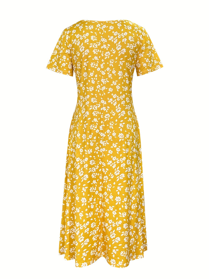 Seline | Floral Summer Dress