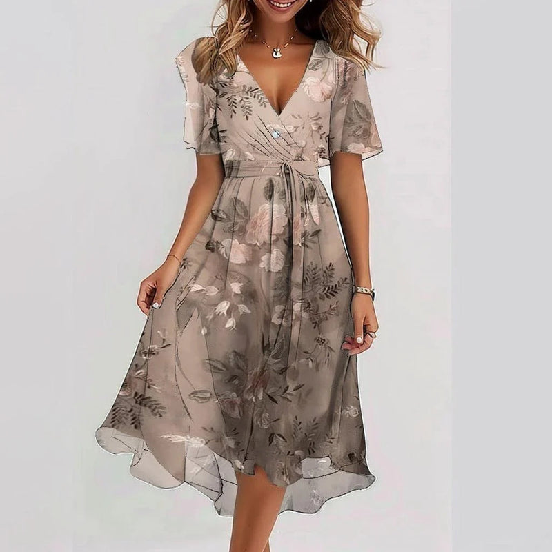 Elena | Elegant Midi Dress