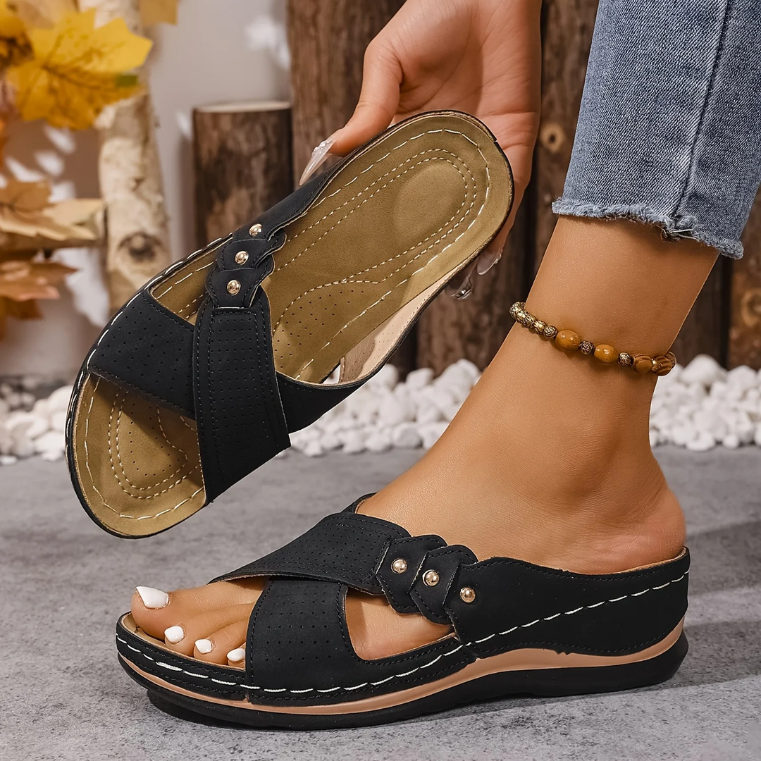 Francesca | Orthopedic Wedge Sandal