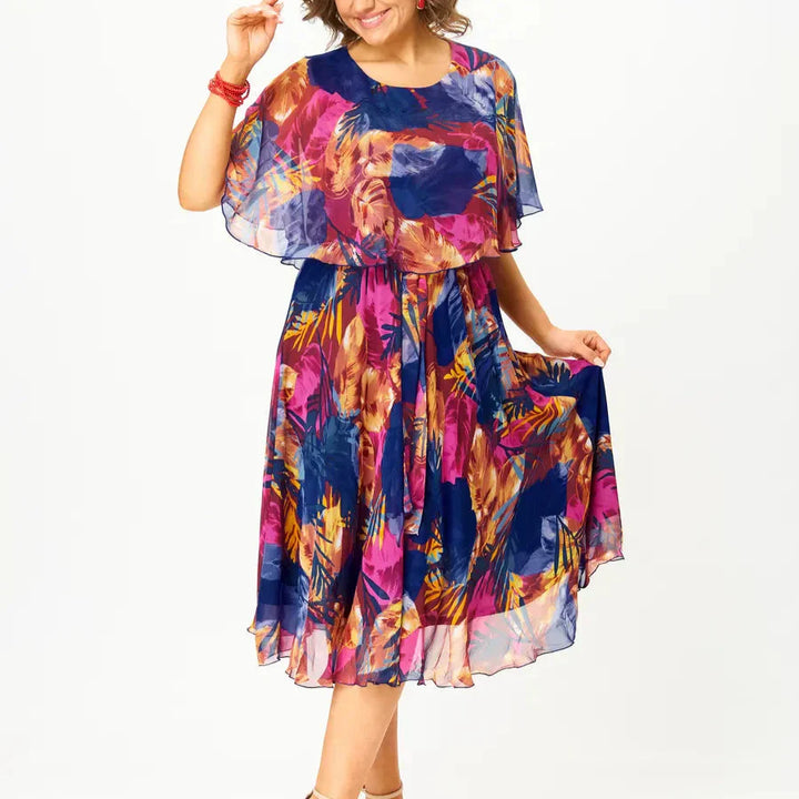 Margaret | Effortless Floral Comfort Dress