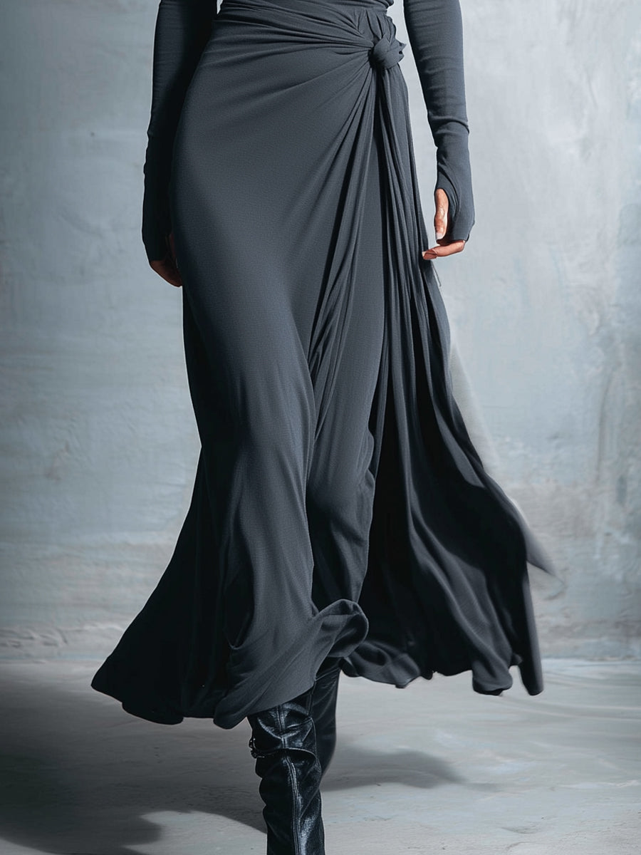 Ashley | Flattering Knot Maxi Dress