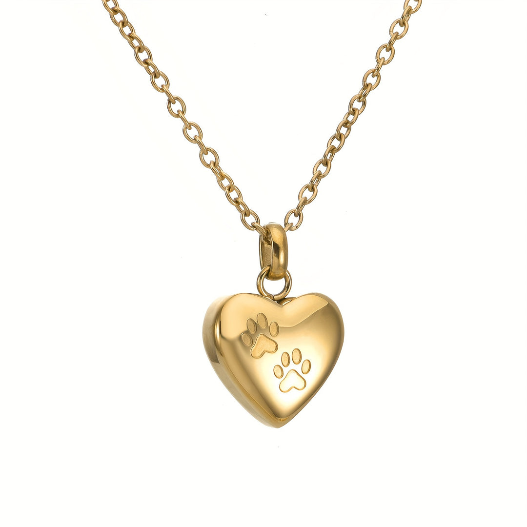 Colgante Corazón Personalizado con Cenizas de tu Mascota