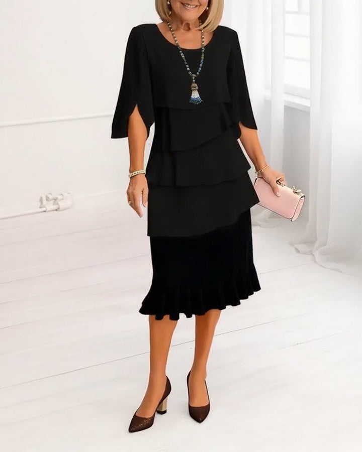 Sophie | Elegant Ruffled Dress