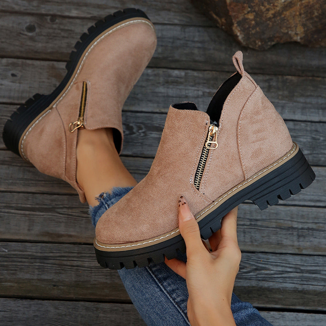 Adeline | Supportive Block Heel Boots