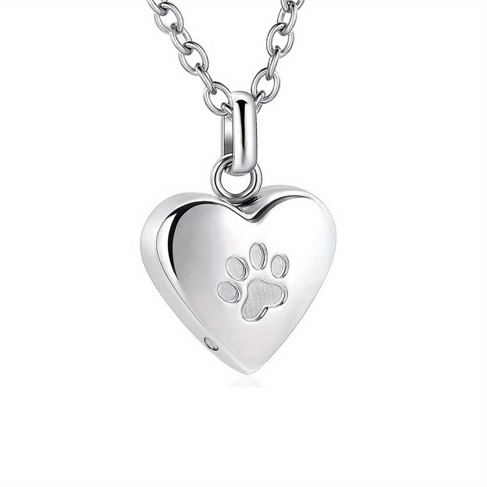 Colgante Corazón Personalizado con las Cenizas de tu Mascota