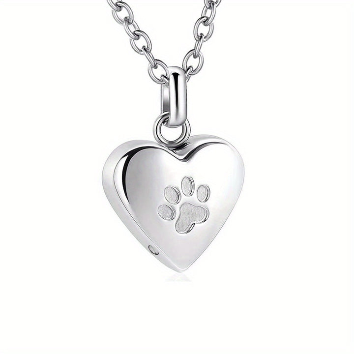 Colgante Corazón Personalizado con las Cenizas de tu Mascota