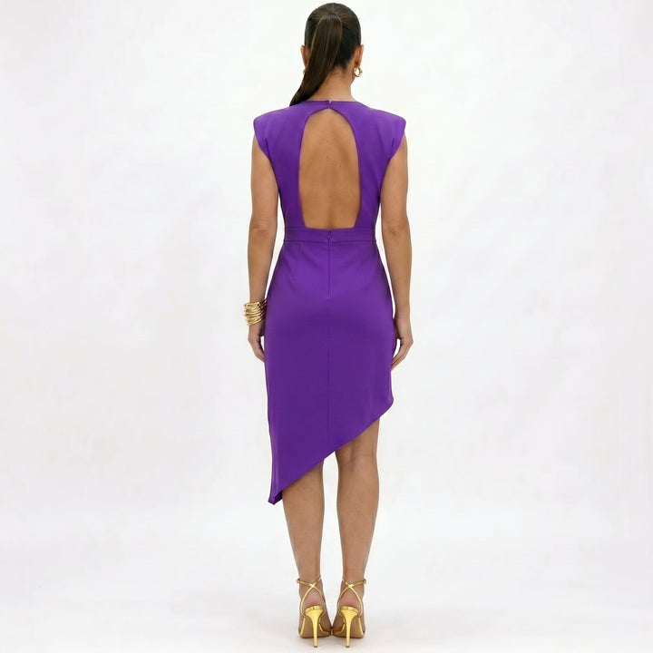 Aurora | Asymmetric Shoulder Dress