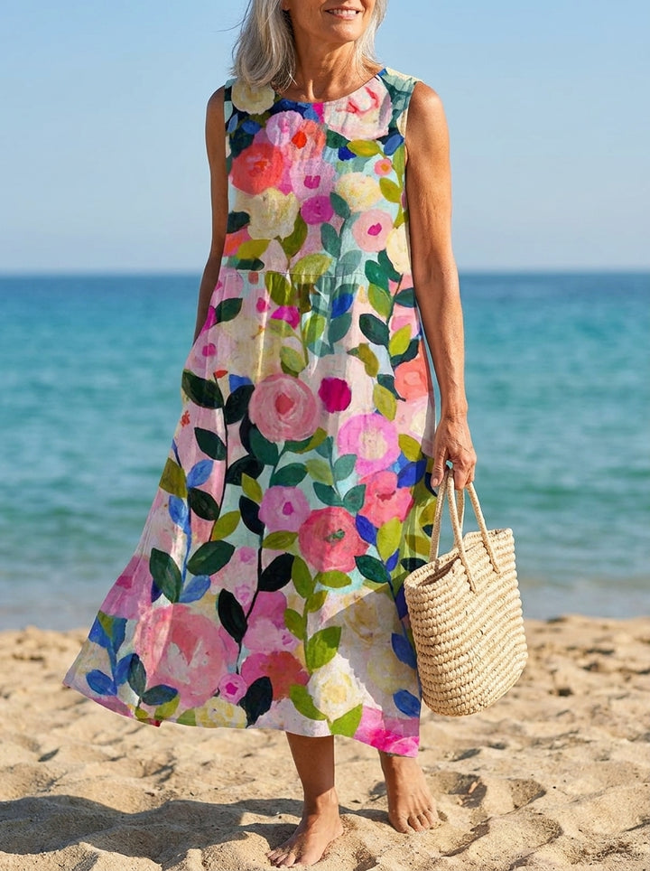 Sigrid | Floral Midi Dress