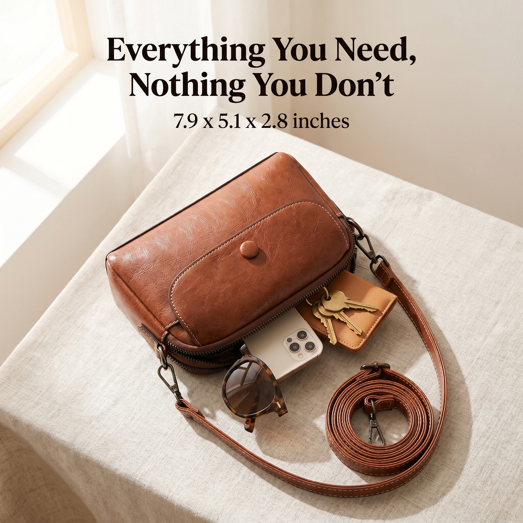 Jenna | Multi-Pocket Crossbody Bag