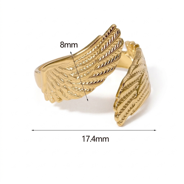 Anillo Alas de Ángel, Fuerza y Protección