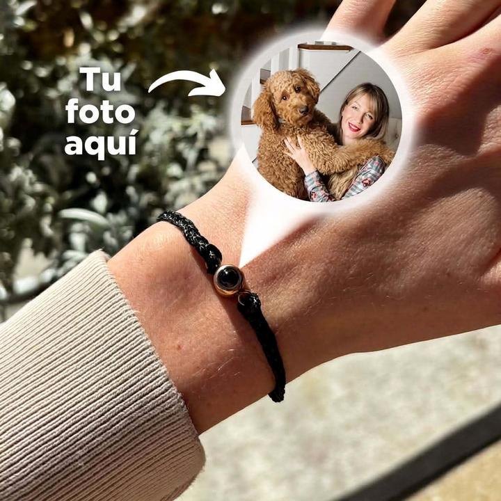 Pulsera Color Personalizada con Foto de tu Mascota
