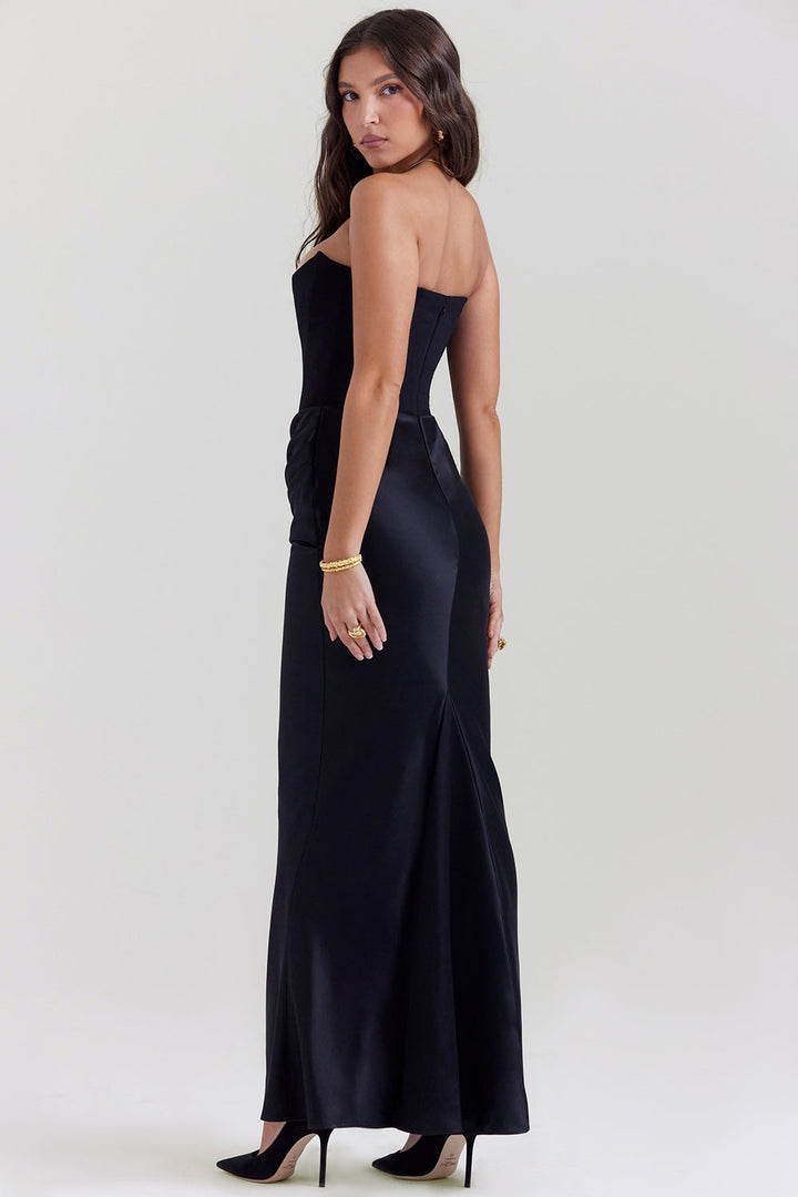Anika | Strapless Sweetheart Maxi Wedding Guest Dress