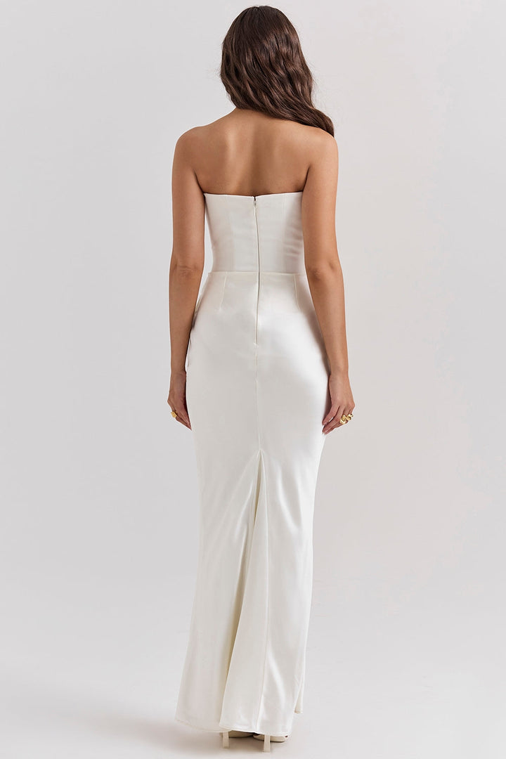 Anika | Strapless Sweetheart Maxi Wedding Guest Dress