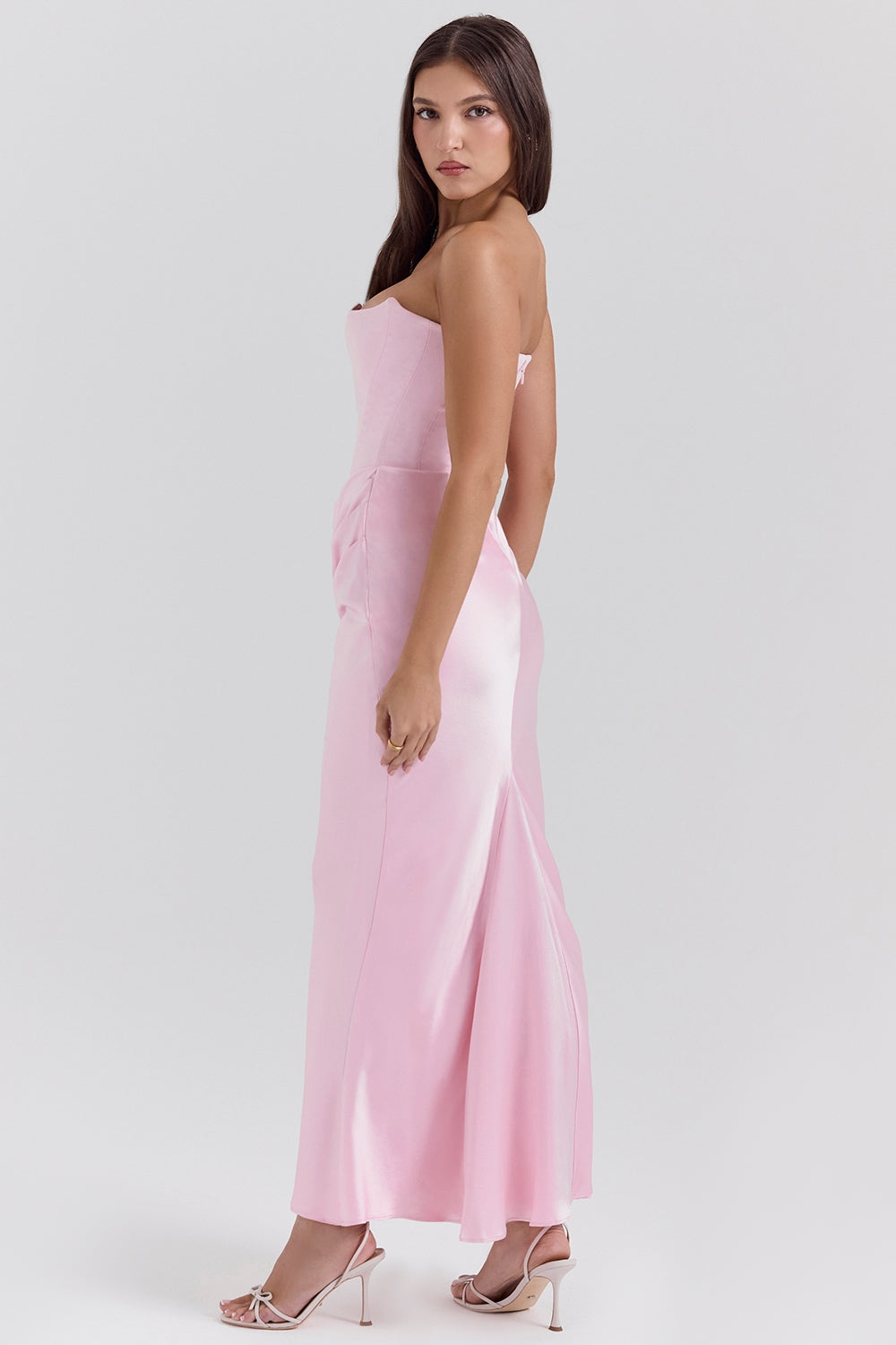 Anika | Strapless Sweetheart Maxi Wedding Guest Dress