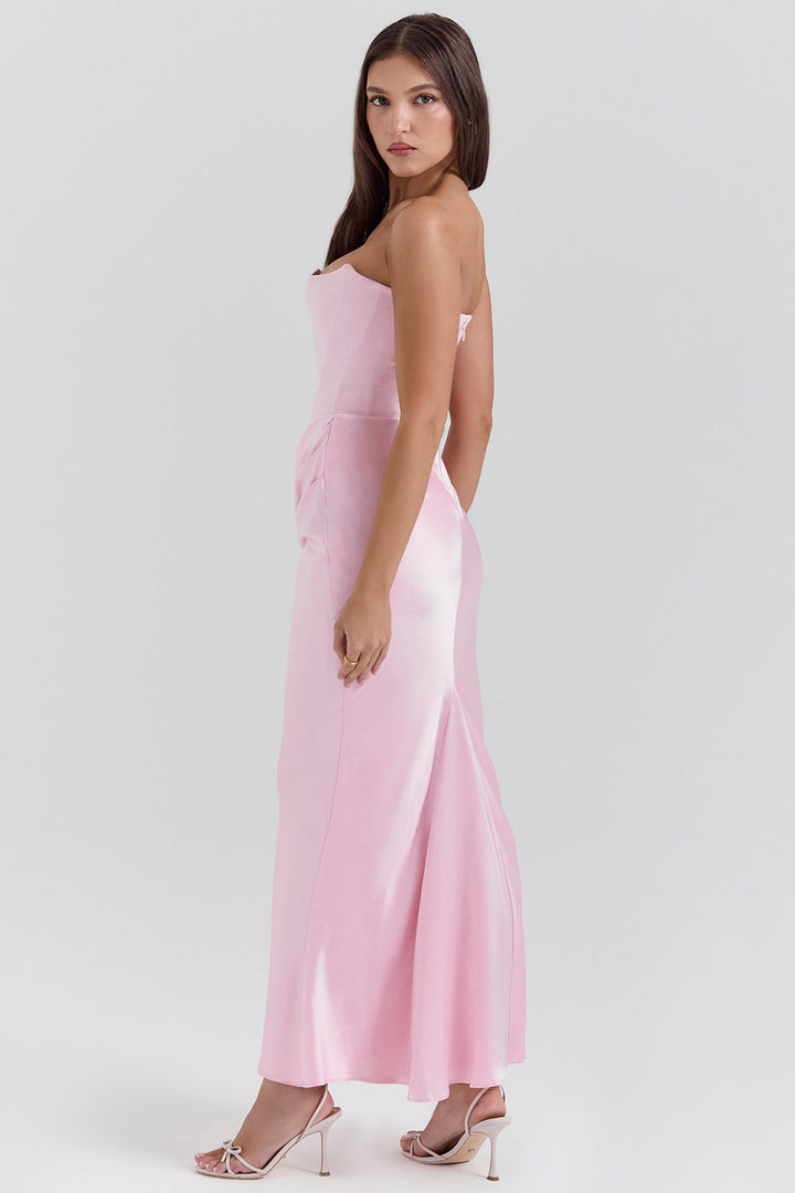 Anika | Strapless Sweetheart Maxi Wedding Guest Dress