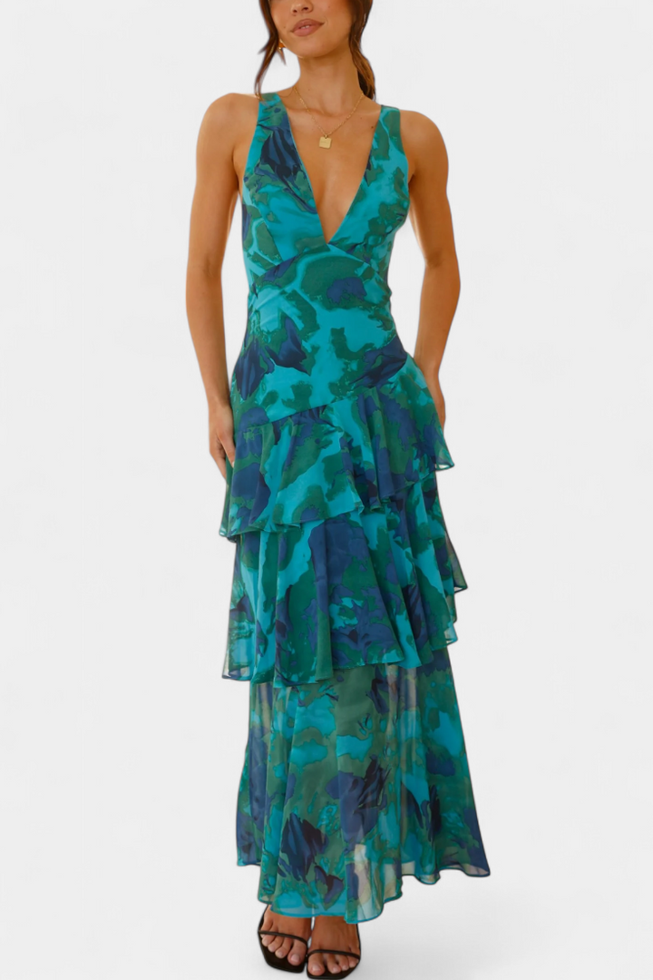 Giulia | Classic V-Neck Dress