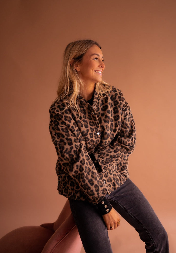 Charlotte | Stylish Leopard Print Jacket