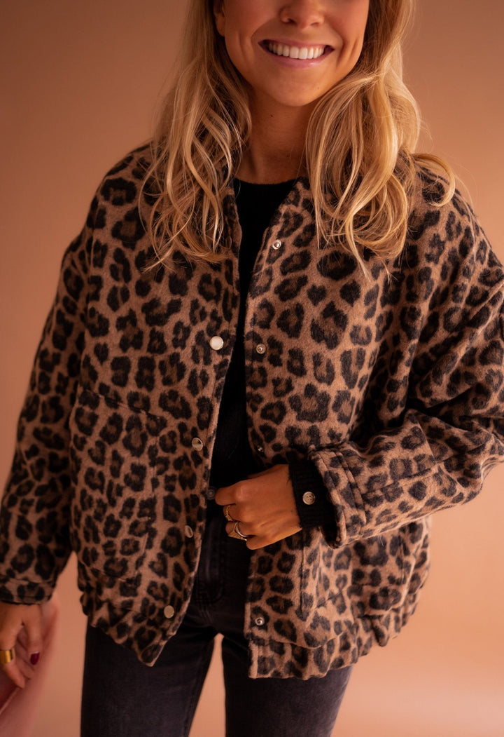 Charlotte | Stylish Leopard Print Jacket
