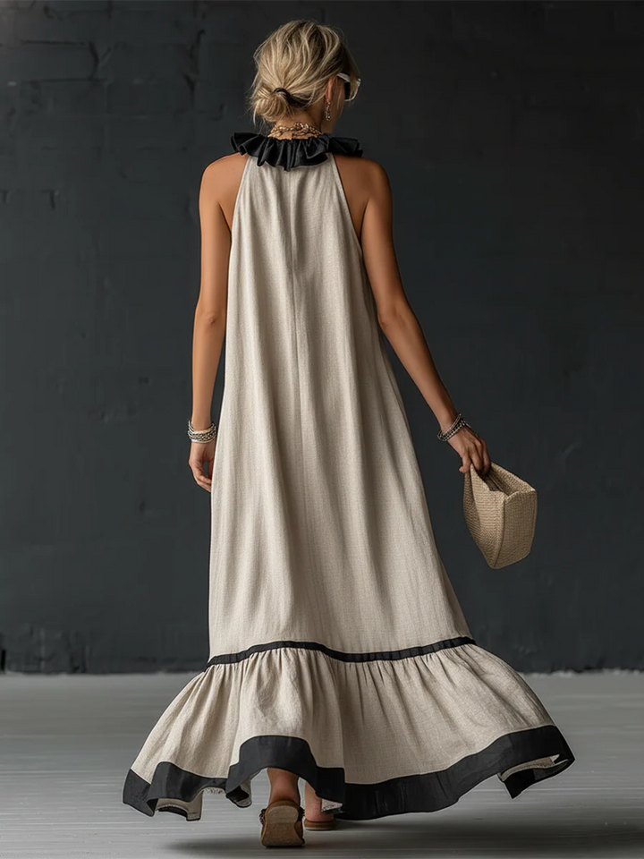 Lola | Ruffled Flattering Maxi Dress