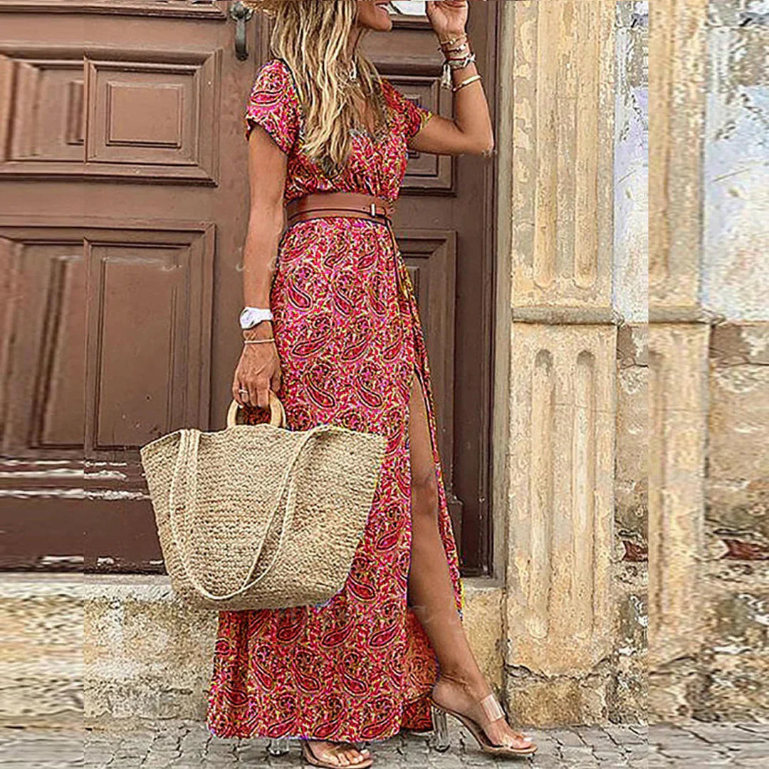 Rosalind | Floral Boho Maxi Dress
