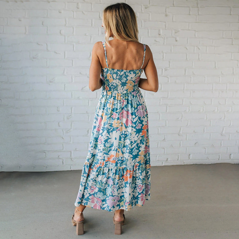 Catherine | Elegant Floral Maxi Dress