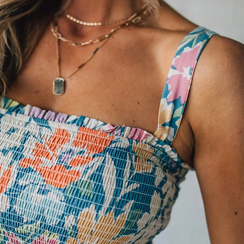 Catherine | Elegant Floral Maxi Dress