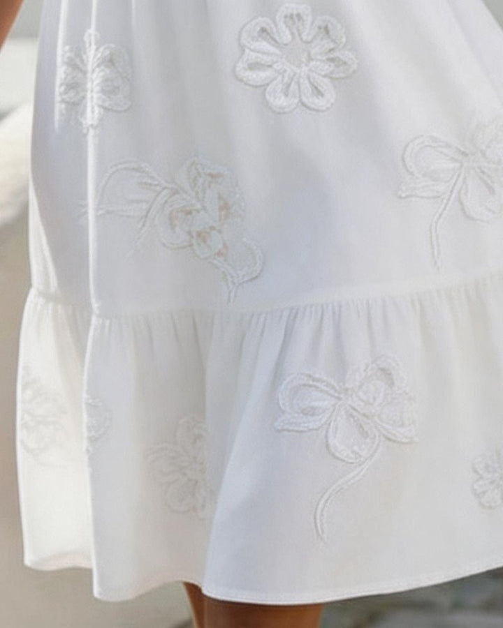 Bronwen | Puff Sleeve Mini Dress