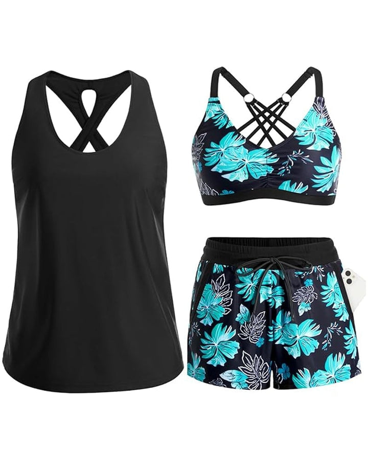 Norah | Three Piece Swim Set