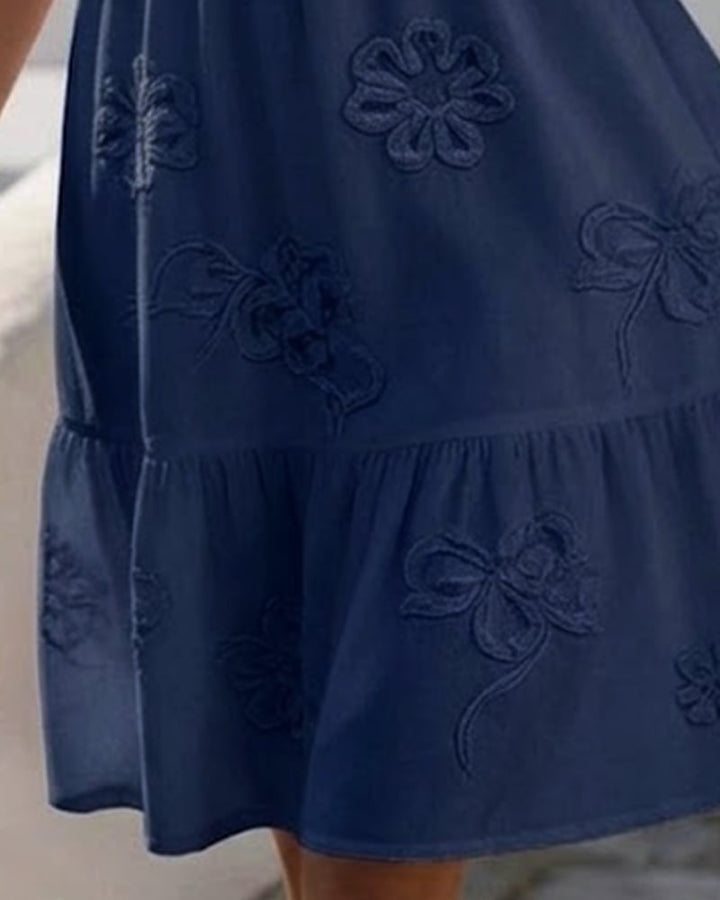 Bronwen | Puff Sleeve Mini Dress